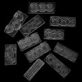 New 1Pc 3D Nail Art ilicone Mold tamper Carving DIY Template Manicure Decoration Cologo. 