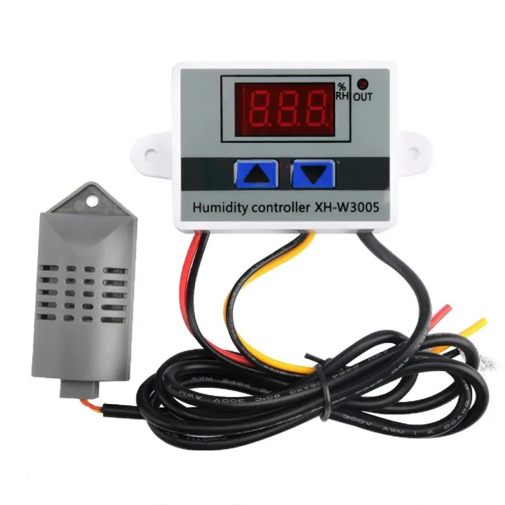 Digital%20Humidity%20Controller%20XH-W3005%2012V%2024V%20220V%20Humidistat%20Hygrometer%20Humidity%20Control%20Switch%20Regulator%20+%20Humidity%20Sensor%20-%20Image%202