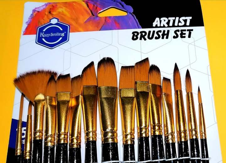 Keepsmiling%20Artist%20Brush%2015Pcs%20Model:6128M%20-%20Image%204