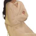 Underneath children's French knitted 2024 knee length woolen dress looks slim versatile for autumn and winter Xinxin. 