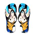 New Dragon Ball Son Goku Vegeta Thong Slippers Anime Super Saiyan Adult Children Beach Flipflops Non-slip Bathroom Home Slippers. 