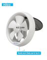 6 Inch Round Glass National Deluxe Heavy Duty Window Exhaust Fan 6 Inch: Experience Efficient Airflow and Confidence with a 1-Year Warranty.