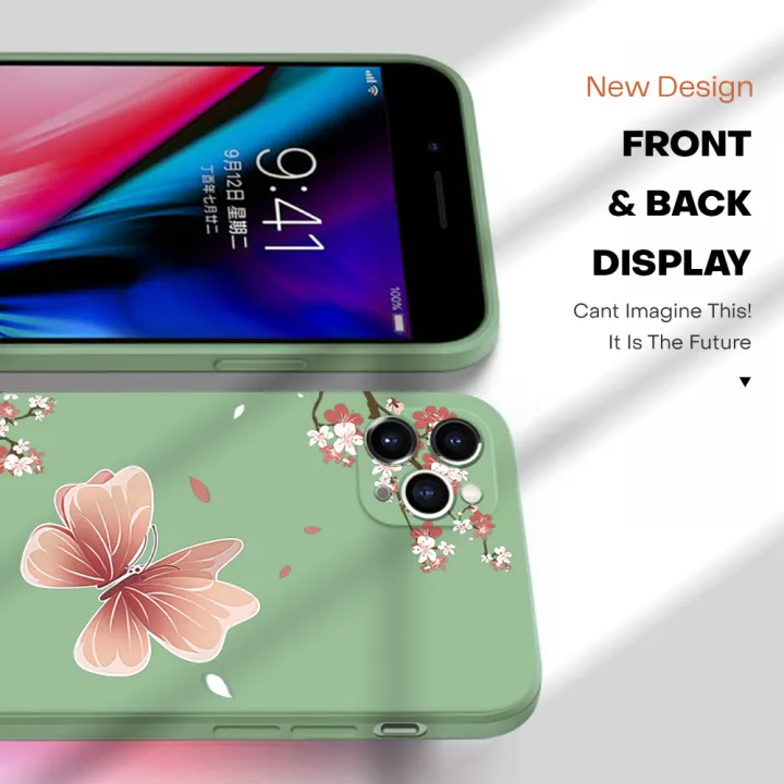 BILI%20for%20Itel%20P37%20Pro%20/%20Vision%202%20Plus%20Back%20Cover%20Pink%20Butterfly%20for%20Boys%20Girls%20Multicolor%20Liquid%20Silicone%20Case%20Soft%20Square%20Lens%20Protection%20Phone%20Cases%20-%20Image%205