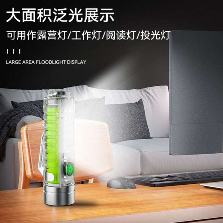 White%20Laser%20Flashlight%20TyPE-C%20Multifunctional%20Red%20&%20Blue%20Flashing%20Fluorescent%20Mini%20520A%20Flashlight%20-%20Image%204