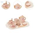 Toddlers Afternoon Tea Time Tea Set Play Kitchen Accessories for Children.