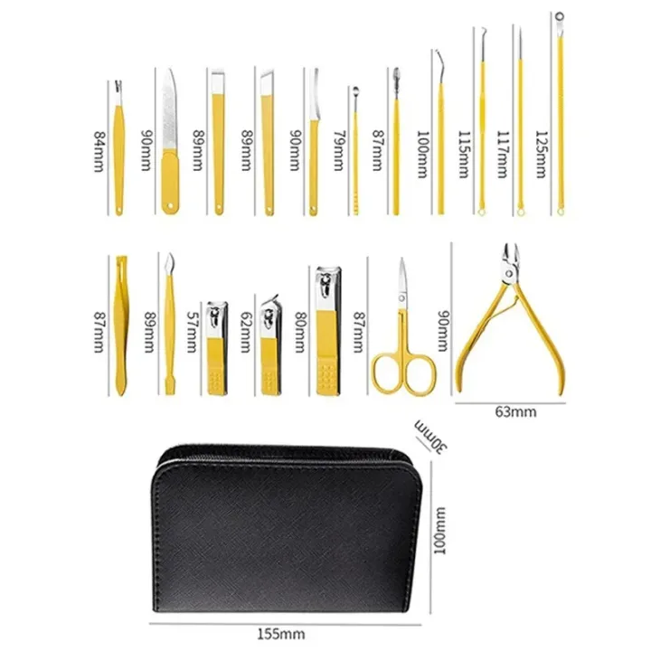 %E3%80%90User-friendly%E3%80%91%209/18%20pcs%20Nail%20Clippers%20Manicure%20Tool%20Set,%20Nail%20Clippers,%20Cuticle%20Nippers%20And%20Cutter%20Kit,%20Nail%20Clippers%20Pedicure%20Kit,%20Nail%20-%20Image%203