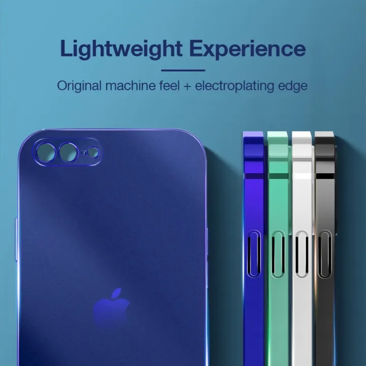 Sanptoch%20Plating%20Matte%20Phone%20Case%20For%20iPhone%207%208%20Plus%20SE%202020%20Straight%20Edge%20Square%20Slim%20Soft%20TPU%20Shockproof%20Cover%20For%20iPhone%206%206s%20Plus%20SE2%20Full%20Camera%20Protector%20Casing%20-%20Image%207