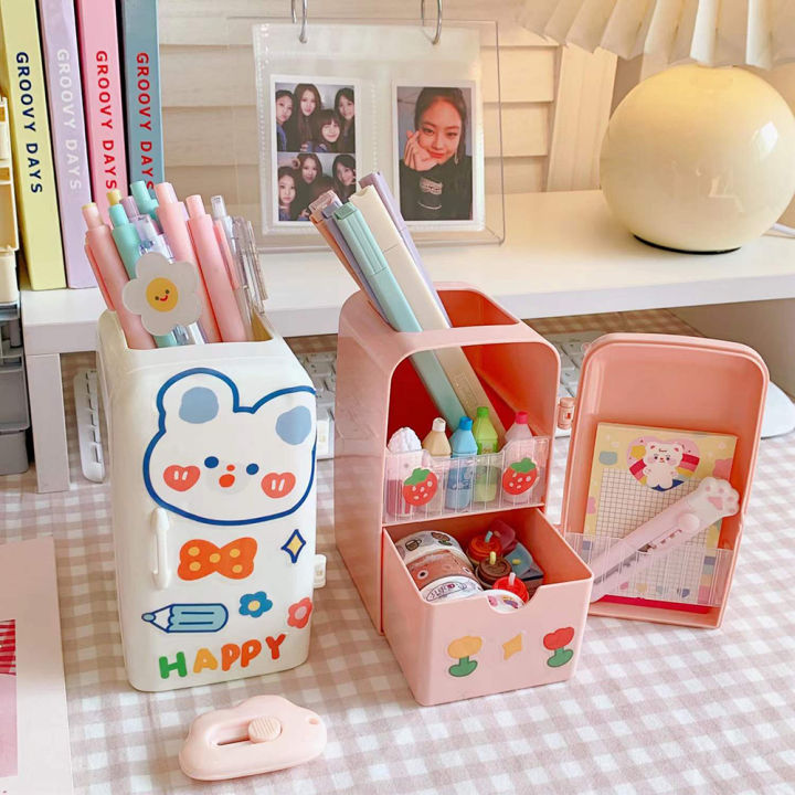 New%20ummerflower%20Kawaii%20Organizer%20Refrigerator%20Pen%20Holder%20tudent%20Cute%20Large-capacity%20Dektop%20Organizer%20torage%20Creative%20Tube%20weet%20Pencil%20Cae%20-%20Image%206