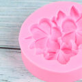 1Pc Flower Shape Silicone Mold Gardenia Plumeria Rubra Molds Cupcake Jelly Candy Fondant Chocolate Decoration Baking Tool Dounp.