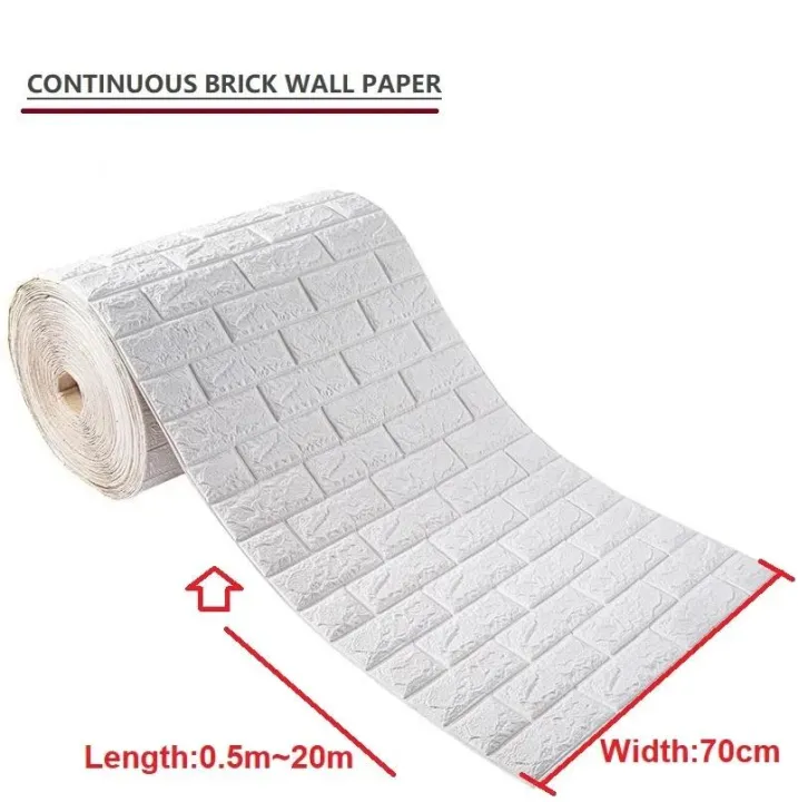 1/3/5/10%20M%203D%20Self-adhesive%20Wallpaper%20Stickers%203M%20Brick%20Wall%20Stickers%20Home%20Decor%20Wallpaper%20for%20Walls%20DIY%20Bedroom%20Papel%20De%20Parede%20-%20Image%202