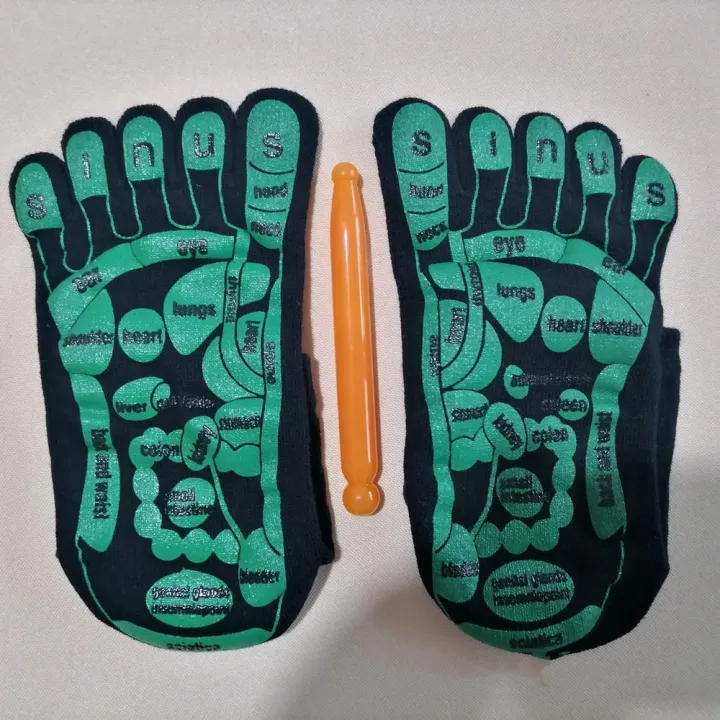 1%20Pair%20Foot%20Massage%20Socks%20Acupressure%20Reflexology%20Socks%20Yoga%20Foot%20Massage%20Foot%20Point%20Diagram%20Acupoint%20Socks%20With%20Massage%20Sticks%20-%20Image%207
