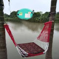 Net Hammock Mesh Hammocks Swing Chair Egg Hanging Garden Beach Bed.