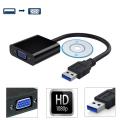 USB 3.0 to VGA Adapter | Converter - Hdmi Cable. 