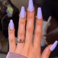 【Hot item】 10 Pieces Sets Thin Nail Rings for Ladys Daily Fingertip Protective Cover Trendy Ring Jewelry Gift to Girlfriend Manicure Luyo.