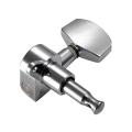 Acoustic Guitar Machine Heads 6 pcs - Silver. 
