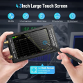 New Upgraded 6Ghz Nanovna-F V3 Vector Network Analyzer 4.3 Inch HF VHF UHF VNA Antenna Analyzer Tester Measures 801 Scan Points.