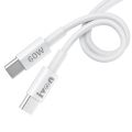 IVON CA203 60W PD USB-C / Type-C to USB-C / Type-C Fast Charging Data Cable, Cable Length: 1m. 