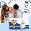 Parachute Just for Baby - Baby Gift Box 450ml (Powder + Oil + Lotion + Wash + Face Cream). 
