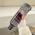 New PC Plastic Water Bottle with Time Marker Creative Large Capacity Leakproof Drink Bottle Drop-resistant Sport Water Bottles.