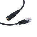 Harmony3.5mm Plug Jack to RJ9 iPhone Headset to for Cisco Office Phone Adapter Cable. 