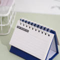 Small Mini Calendar Aesthetic Portable Desktop Calendar Compact Fresh Notebook Calendar for Office School Home Gift Student.