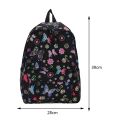 Teenager Sports Knapsack Nylon Large Capacity Cute Student School Bag Butterflies Floral Print New Fashion Girls Backpack. 