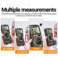 ANENG SZ08 Digital Multimeter Ultra-Thin Storage Professional Multimetro Auto Voltmeter AC DC Resistance Handhold Testers(Black) - multimeter. 