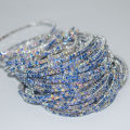 Hot Sale Dainty 2mm Elastic Rhinestone Bracelet Jewelry Sparkly Shiny Rhinestone Tennis Bracelets For Women.