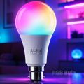 Smart LED Bulb 10W RGB+CCT with App Control, Bluetooth/Tuya Compatible, Dimmable Home Lighting Al-Raj Lighting.
