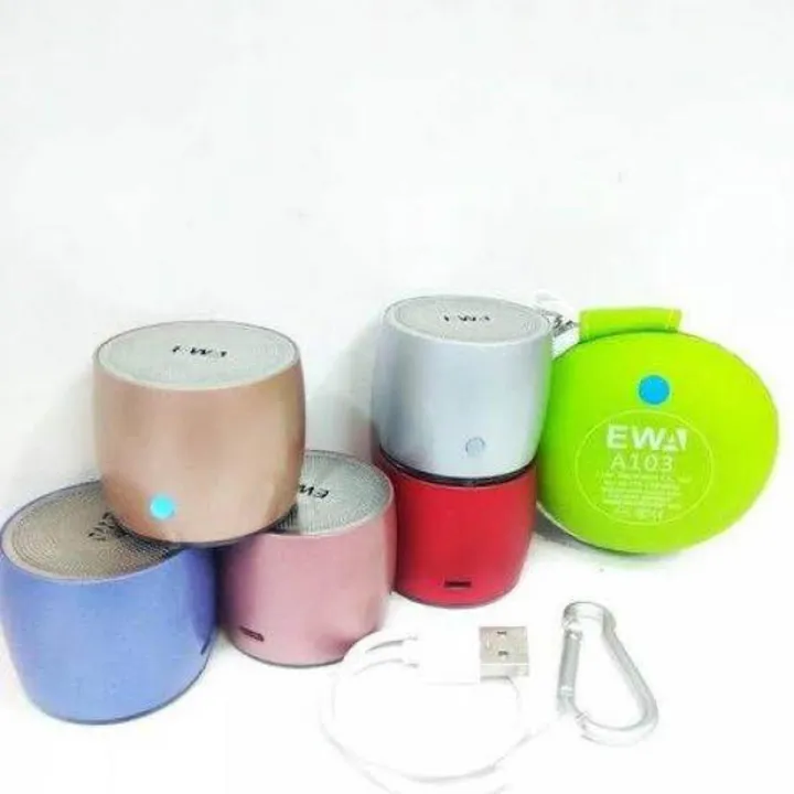 EWA A103 Bluetooth Speaker, Wireless Speaker, Mini Portable with Hard ...