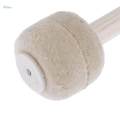 Bass Snare Drum Mallet Tenor 4.5cm Felt Head Drum Stick Drumstick Drum Parts. 