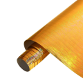 Metallic HTV - 12 Inches X 6Ft Roll Gold Heat Transfer Vinyl Self-Adhesive Heat Transfer Vinyl.