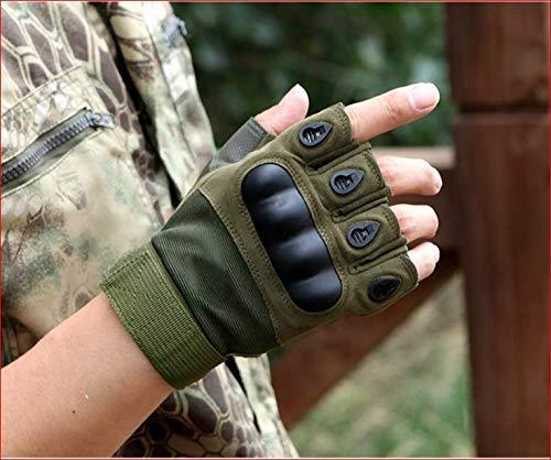 Hand%20Gloves%20Half%20Finger%20For%20Biker%20or%20motorcycle%20rider%20Army%20green%20-%20Image%203