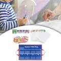 Visual Schedule , Matching Card, Flash Cards Learning Educational Time Activity Set, Learning Materials, for Children Skills. 