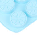 Fruit Shaped Silicone Mold 6 Holes Lemon Shaped Silicone Mold DIY Soap Mold Fondant Chocolate Mould Cake Pudding Baking Mold Luolong.