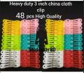 Heavy Duty Cloth Clip 48 pcs Set High Quality China.