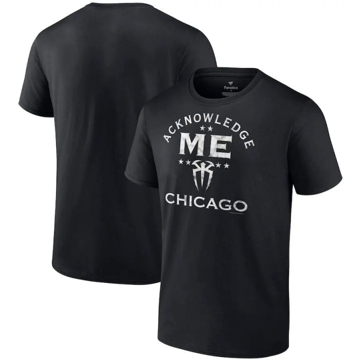 Men's%20Fanatics%20Branded%20Black%20Roman%20Reigns%20Head%20Of%20The%20Table%20T-Shirt%20Summer%20Short%20Sleeve%20Casual%20Children%20Clothes%20Tops%20Dislikelike%20-%20Image%202