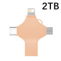 XIAOMI 2TB USB Flash Drive pendrive For iPhone /ipad Usb/Otg 4 in 1 Pen Drive For all iOS External Storage Devices/ cell phone.