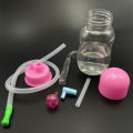 Transparent Glass Funnel Lab plastic Laboraotry Chemistry Educational Stationery Glass Combustion Tube. 