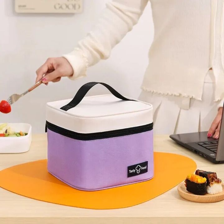 Insulated%20Reusable%20Lunch%20Bag%20For%20Office%20Work%20Picnic%20Adult%20Large%20Lunch%20Box%20for%20Women%20Men%20With%20Front%20Zipper%20Inner%20Mesh%20Pocket%20Re%20-%20Image%205