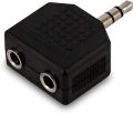 4pcs 3.5mm Audio Headphone Cable Cord Splitter Adapter Jack Y One to Two Stereo.