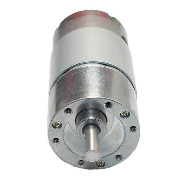 DC 12V 400RPM Geared Motor High Torque 37GB-550 Gear Reducer Motor