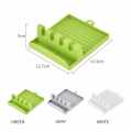 Plastic Spoon Rest Kitchen Organizer for Fork Spatula Rack Spoon Holder.
