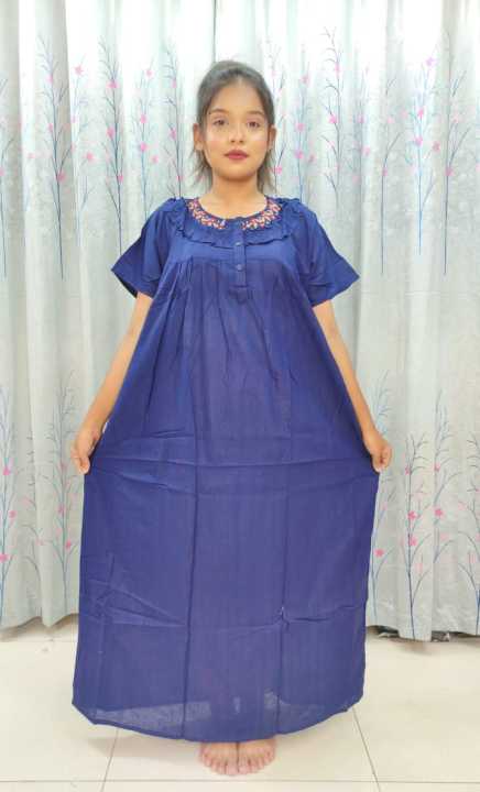 Pure%20Cotton%20Star%20Embroidrary%20Maxi%20for%20Women%20-%20Image%204