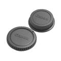 Canon camera  body cap lens cap. 