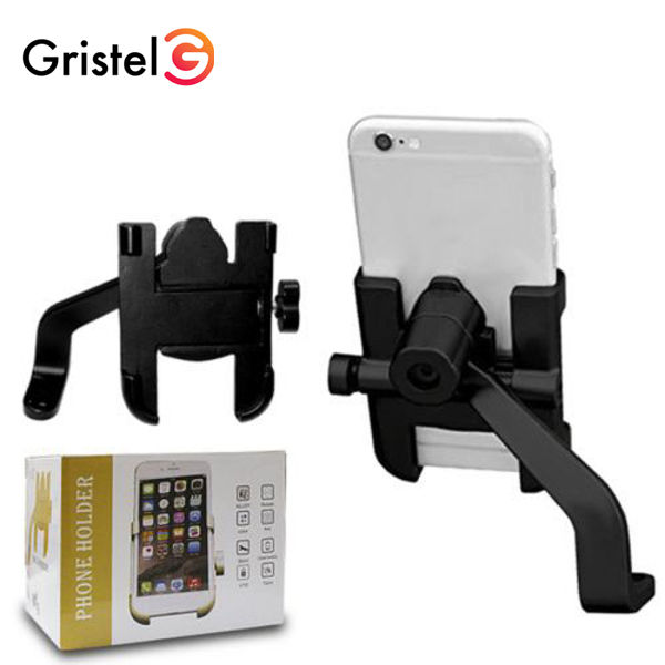 Gristel C2 High Quality Metal bike Motorcycle Mobile Phone Bracket Mountain Bike Aluminum Alloy Mobile Phone Holder