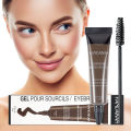 Eyebrow Cream Gel with Brush Waterproof Eyebrow Enhancer Makeup Microblading Eyebrow Tattoo Pen Tint Long Lasting Eye Brow.