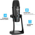 BOYA  BY-PM700 Professional Condenser USB Microphone Polar Pattern for Windows and Mac Computer Recording Interview Conference. 