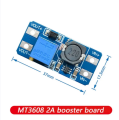 MT3608 2A DC-DC Voltage Step Up Boost Converter Module 2-24V Input.