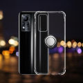 Phone Case Infinix Note11 NFC Back Cover Full Cover Shockproof Magnetic Car Ring Stand Cover Infinix Note 11 NFC Transparent Casing 360 ° Holder Ring.